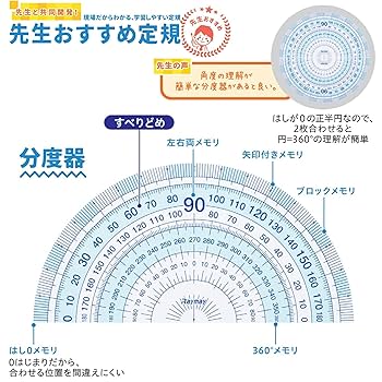 伊藤塾 シケタイセット Amazon | レイメイ藤井 定規セット Pet 先生おすすめ 小 APJ409